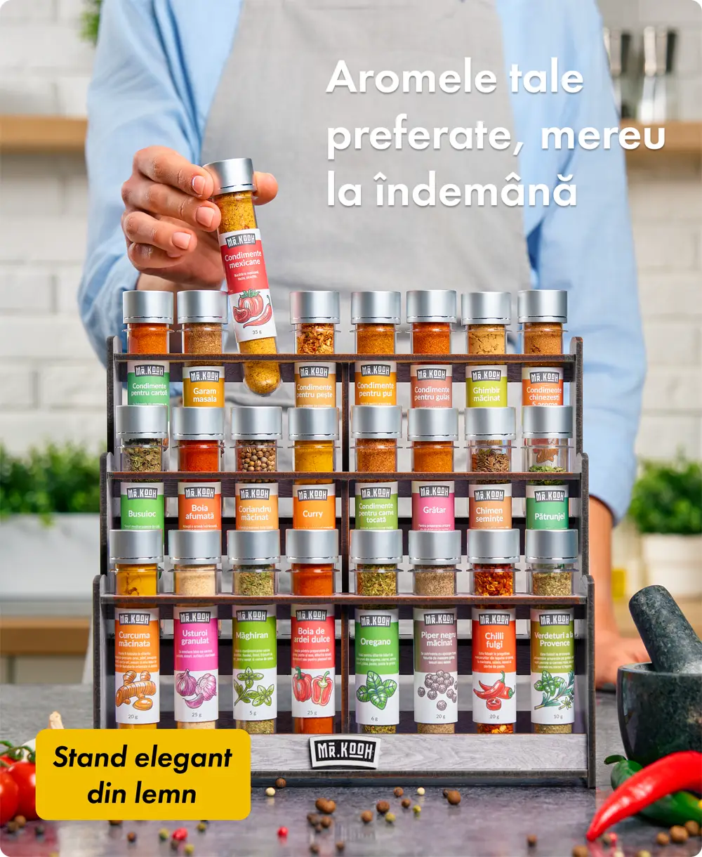 Set de condimente premium Mr. Kooh