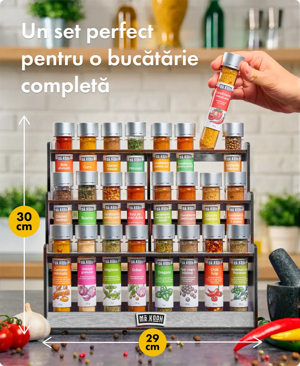 Set de condimente premium Mr. Kooh