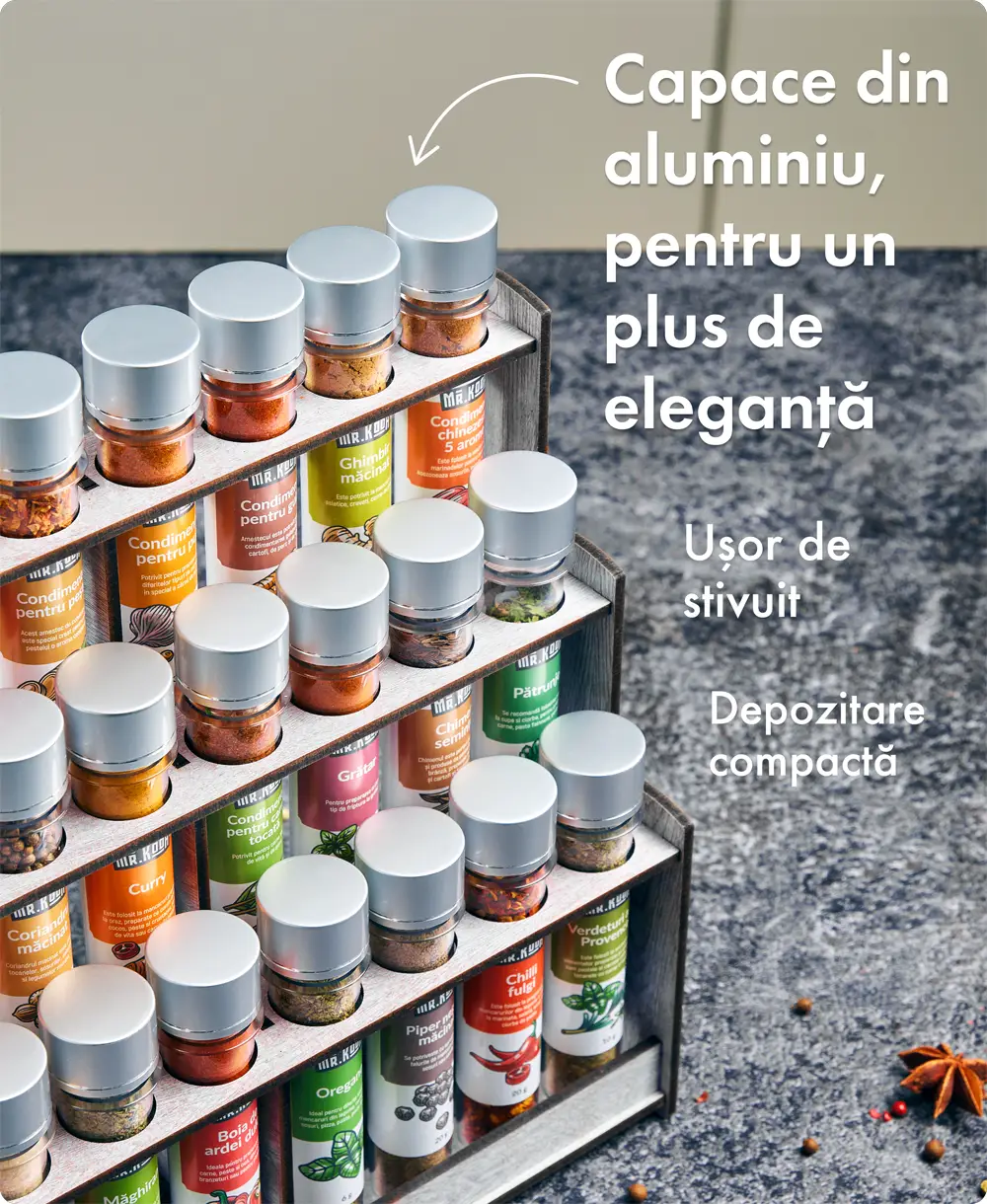 Set de condimente premium Mr. Kooh