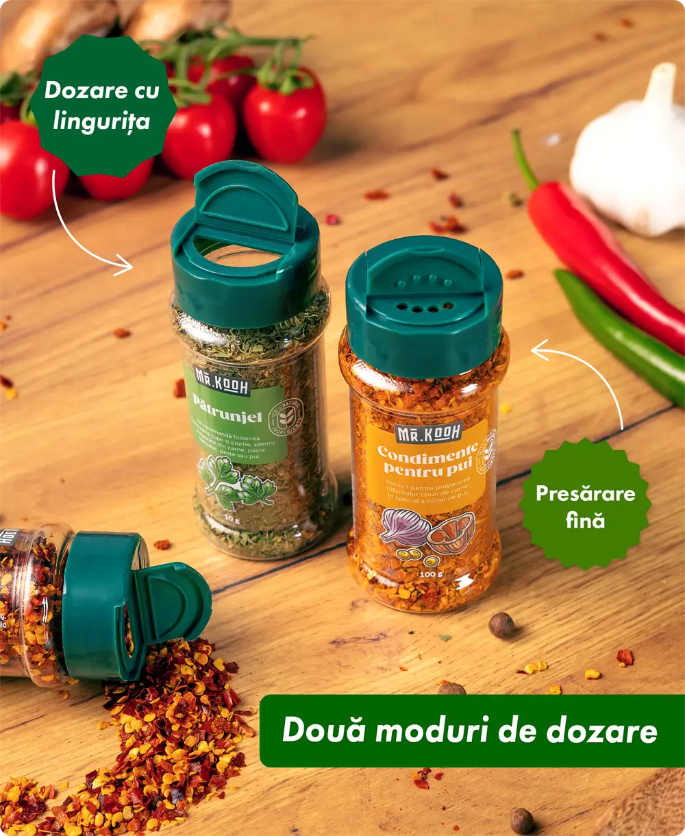 Set de condimente premium Mr. Kooh - ORGANIC GREY