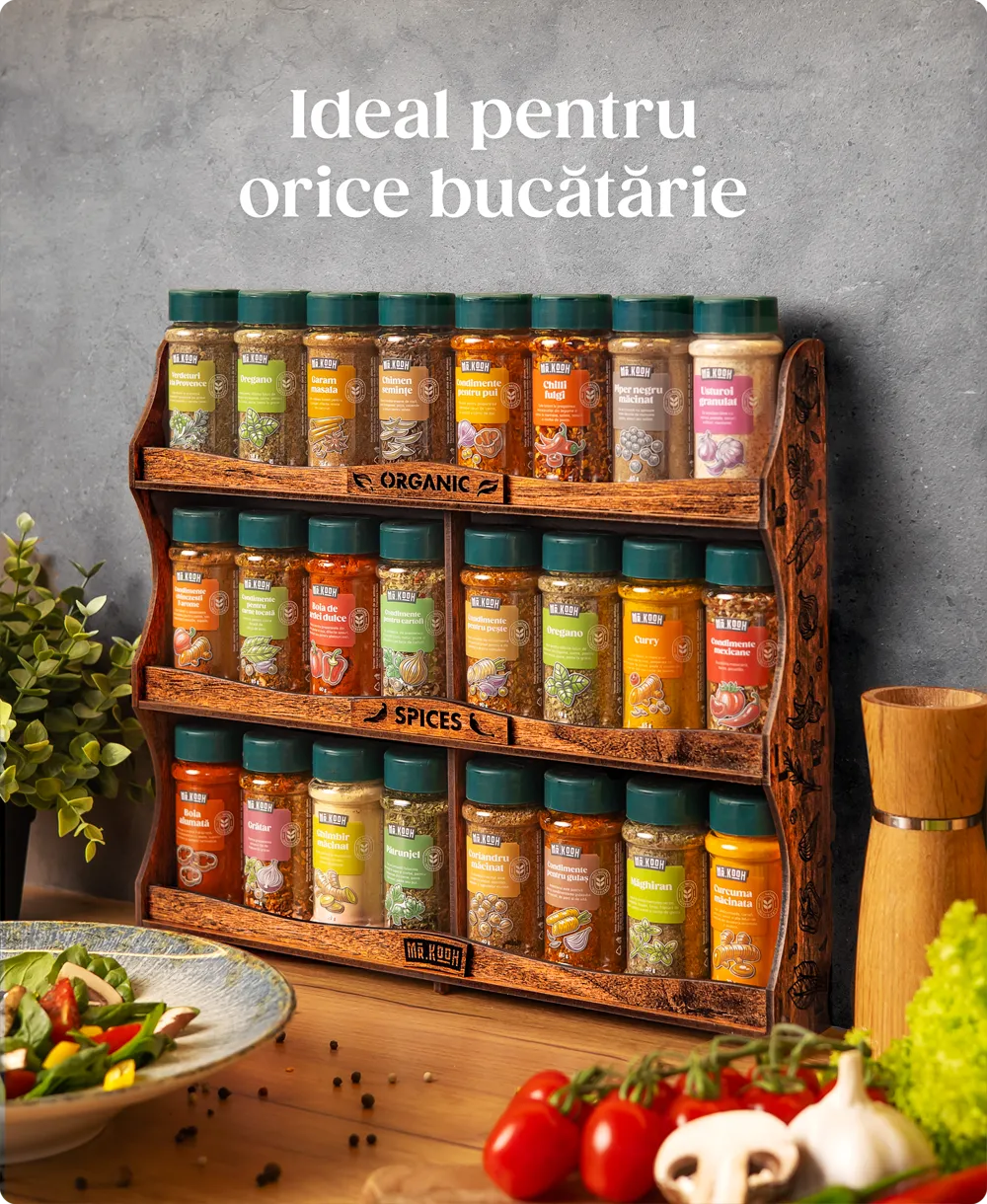 Set de condimente premium Mr. Kooh - ORGANIC BROWN