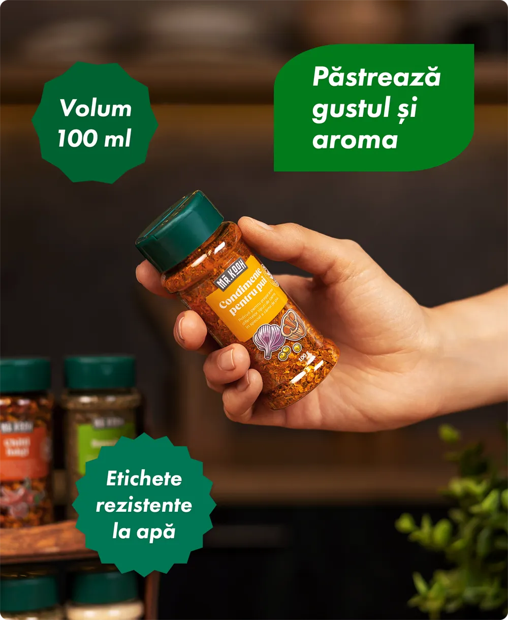 Set de condimente premium Mr. Kooh - ORGANIC BROWN